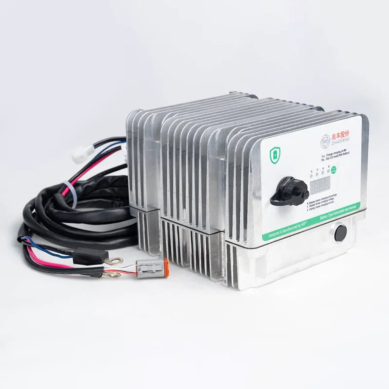 80V High-Voltage Industrial OBC kanggo Kendaraan Heavy-Duty